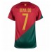 Maillot de foot le Portugal Cristiano Ronaldo #7 Domicile vêtements Monde 2022 Manches Courtes